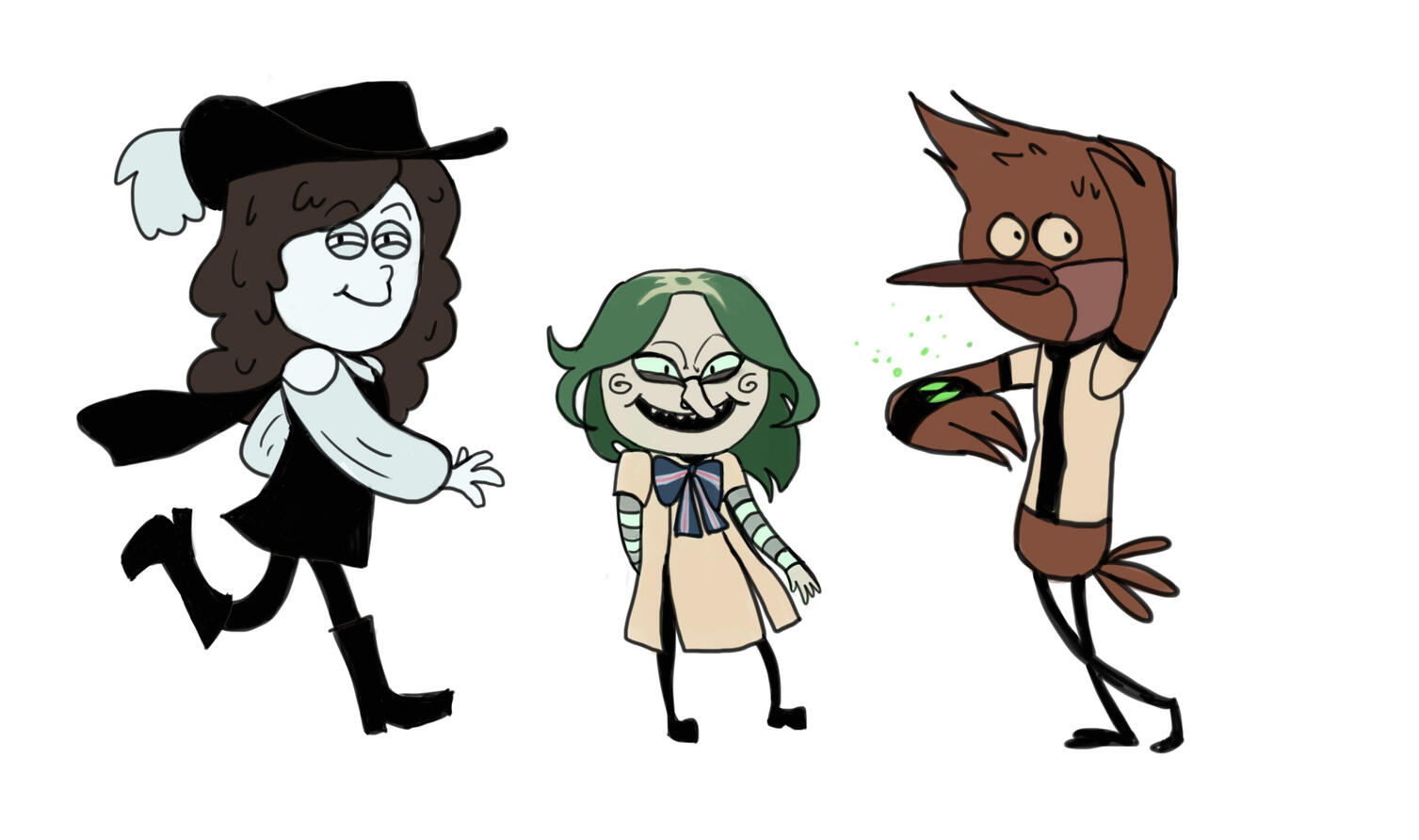 Friends and classmates for "Regular Show" (3) - October 2023