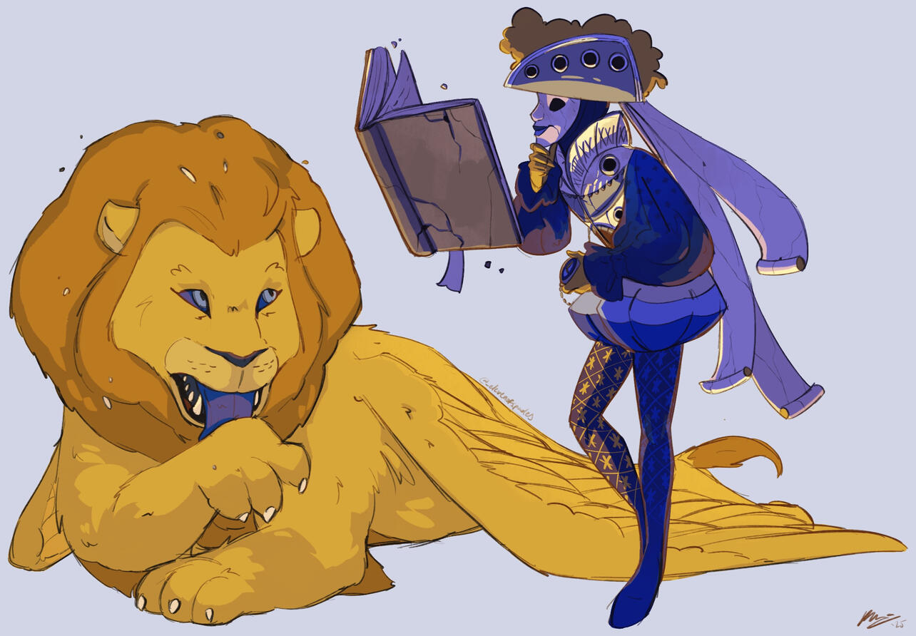 Venetian ghost and lion - July 2025